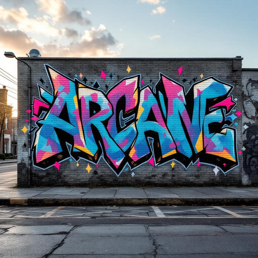 wildstyle graffiti: A graffiti on arcane style