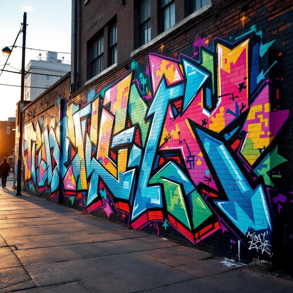 colorful street art