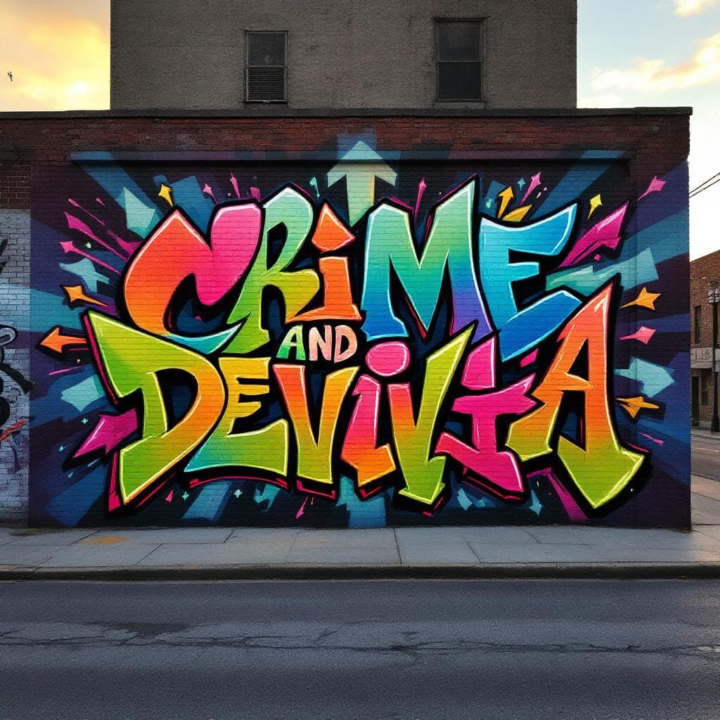 wildstyle graffiti: CRIME AND DEVIANCE