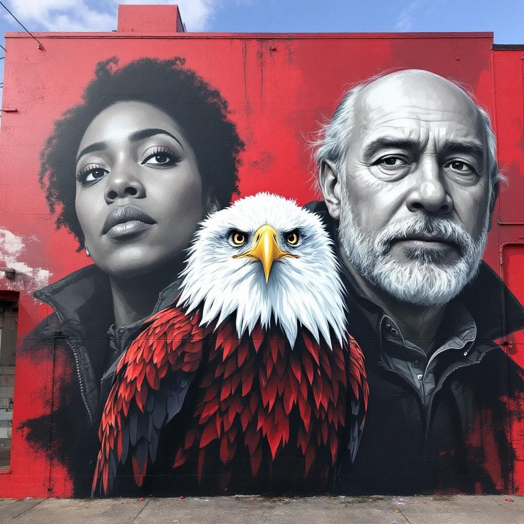 tag art: Eagles . Witness the creative fusion of "Eagles " expressed through tag artistry.
