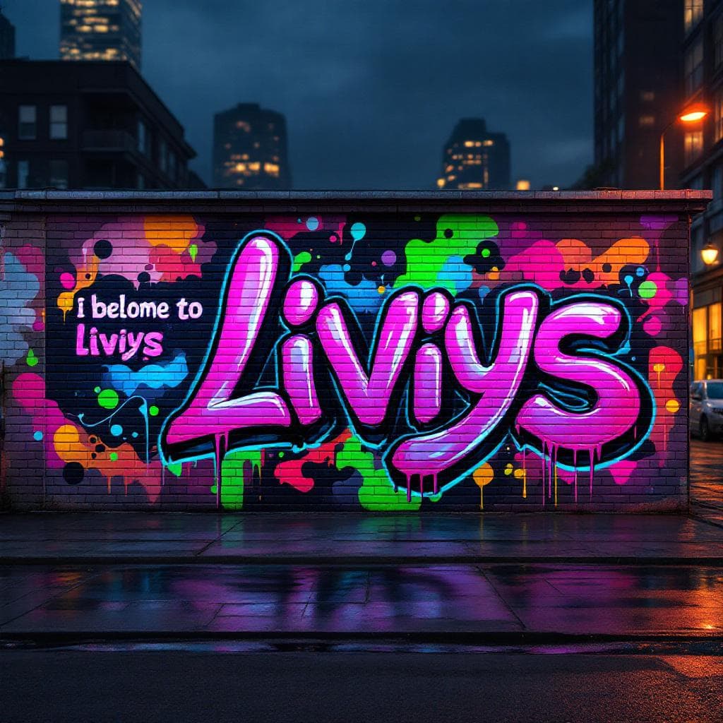 drip art: I belong to liviys. Discover the artistic vision behind "I belong to liviys" in this drip masterpiece.