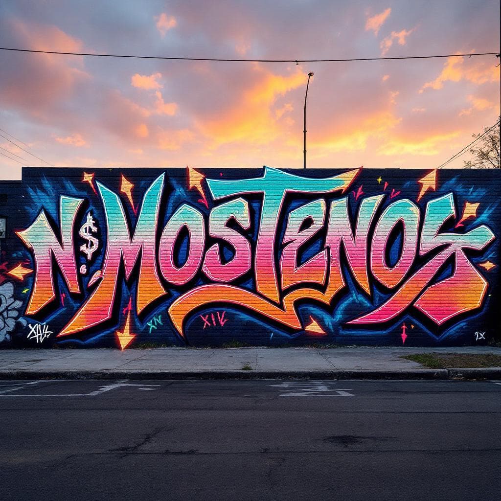 wildstyle art: I need a tag for nortenos that says N.$. Mobsters kinda in perfect cursive and have x4 and .:: dots and xiv and shit to fill up the whole thing . Experience the bold expression of "I need a tag for nortenos that says N.$. Mobsters kinda in perfect cursive and have x4 and .:: dots and xiv and shit to fill up the whole thing " in this captivating wildstyle design.