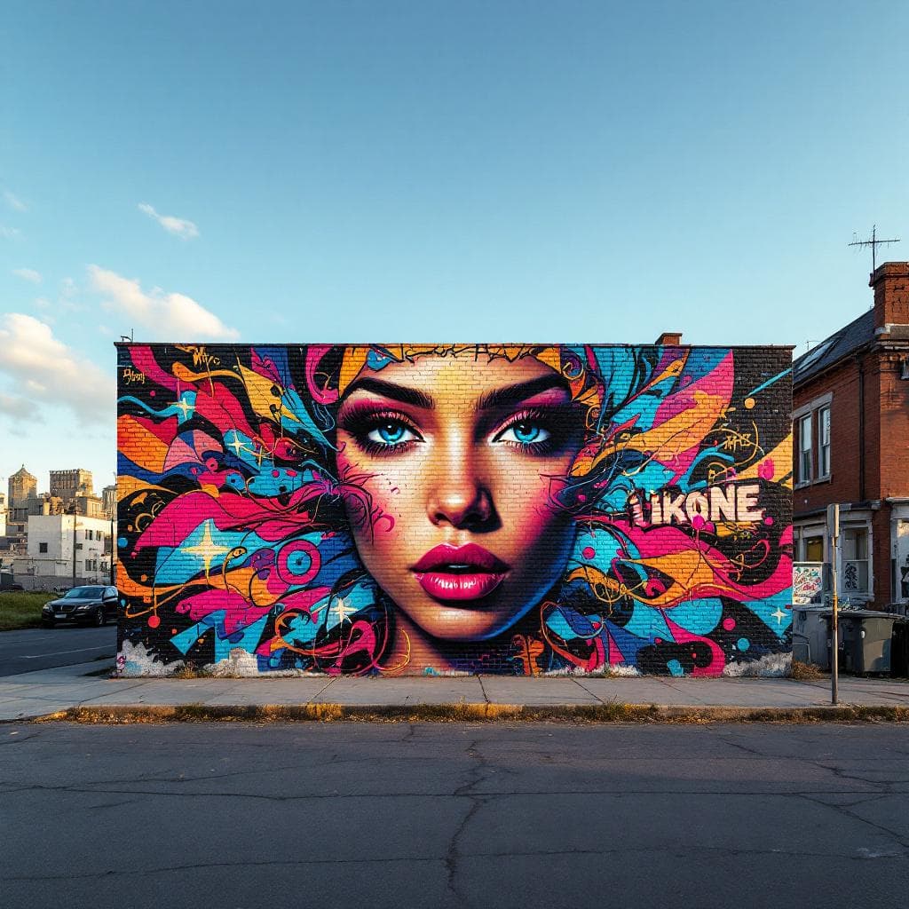 burner art: iKonE. Witness the creative fusion of "iKonE" expressed through burner artistry.