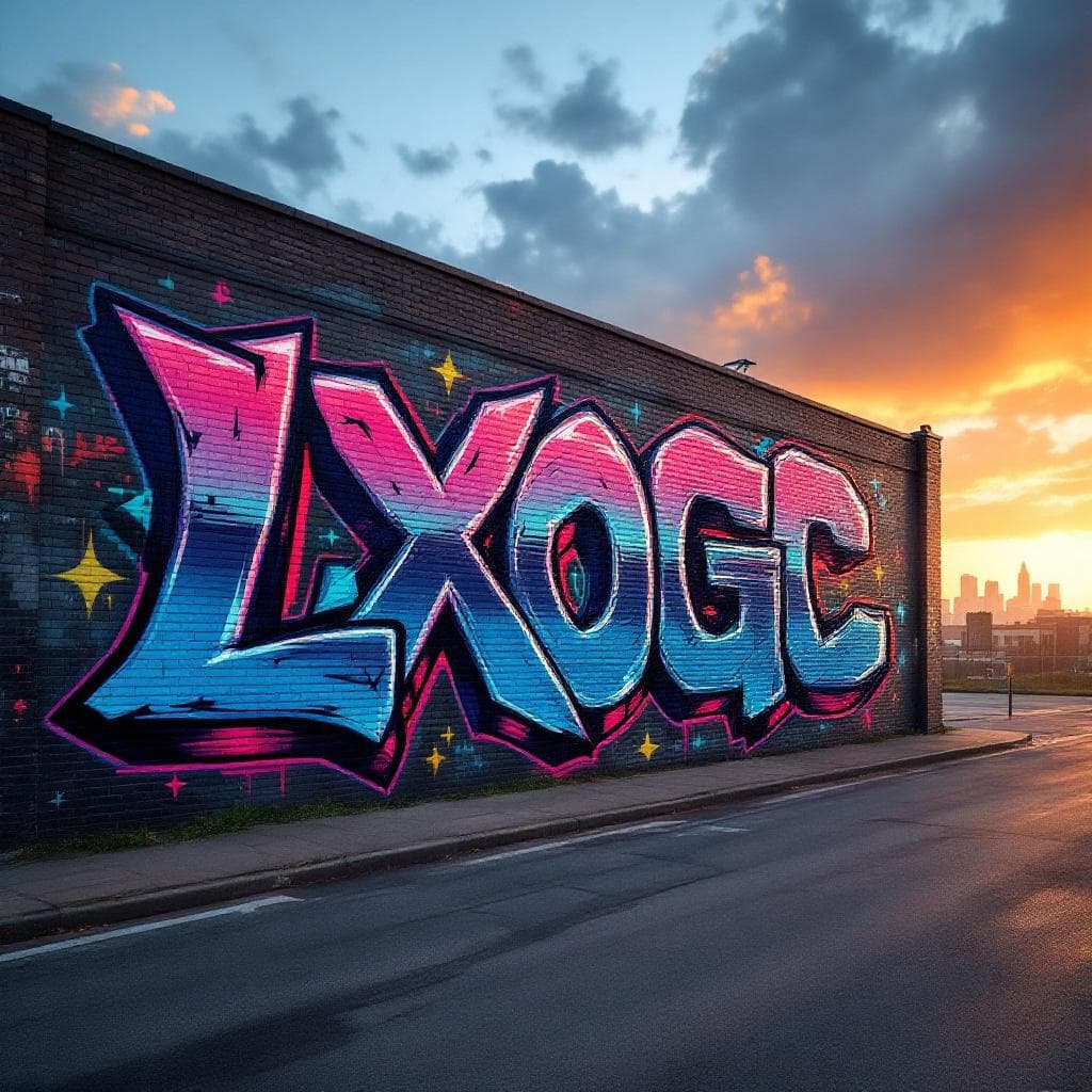 wildstyle art: LXOGC. Witness the creative fusion of "LXOGC" expressed through wildstyle artistry.