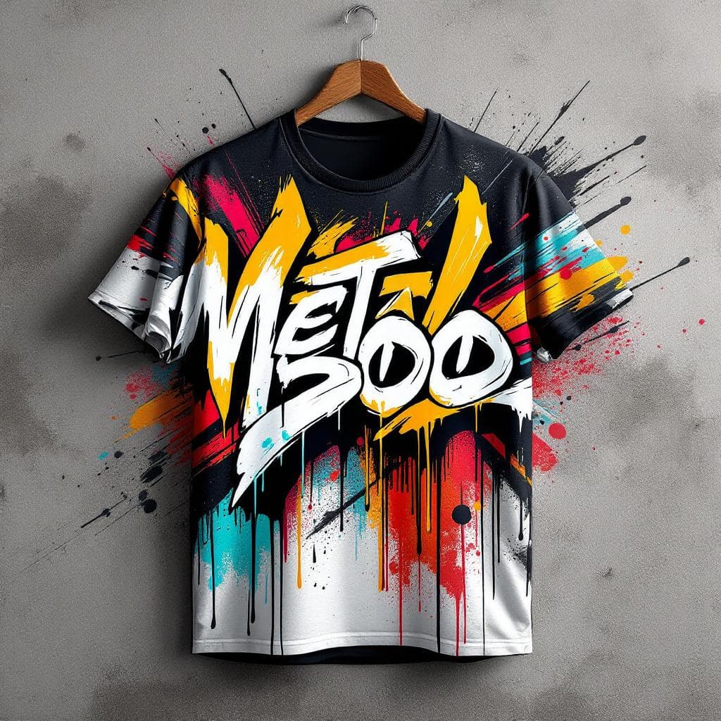 drip art: MetaBoo. Experience the bold expression of "MetaBoo" in this captivating drip design.