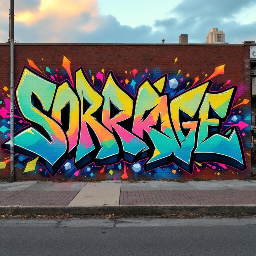 wildstyle graffiti: sorrge