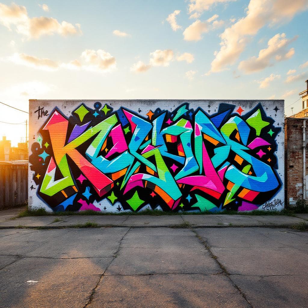 wildstyle graffiti: the kaleidoscopes