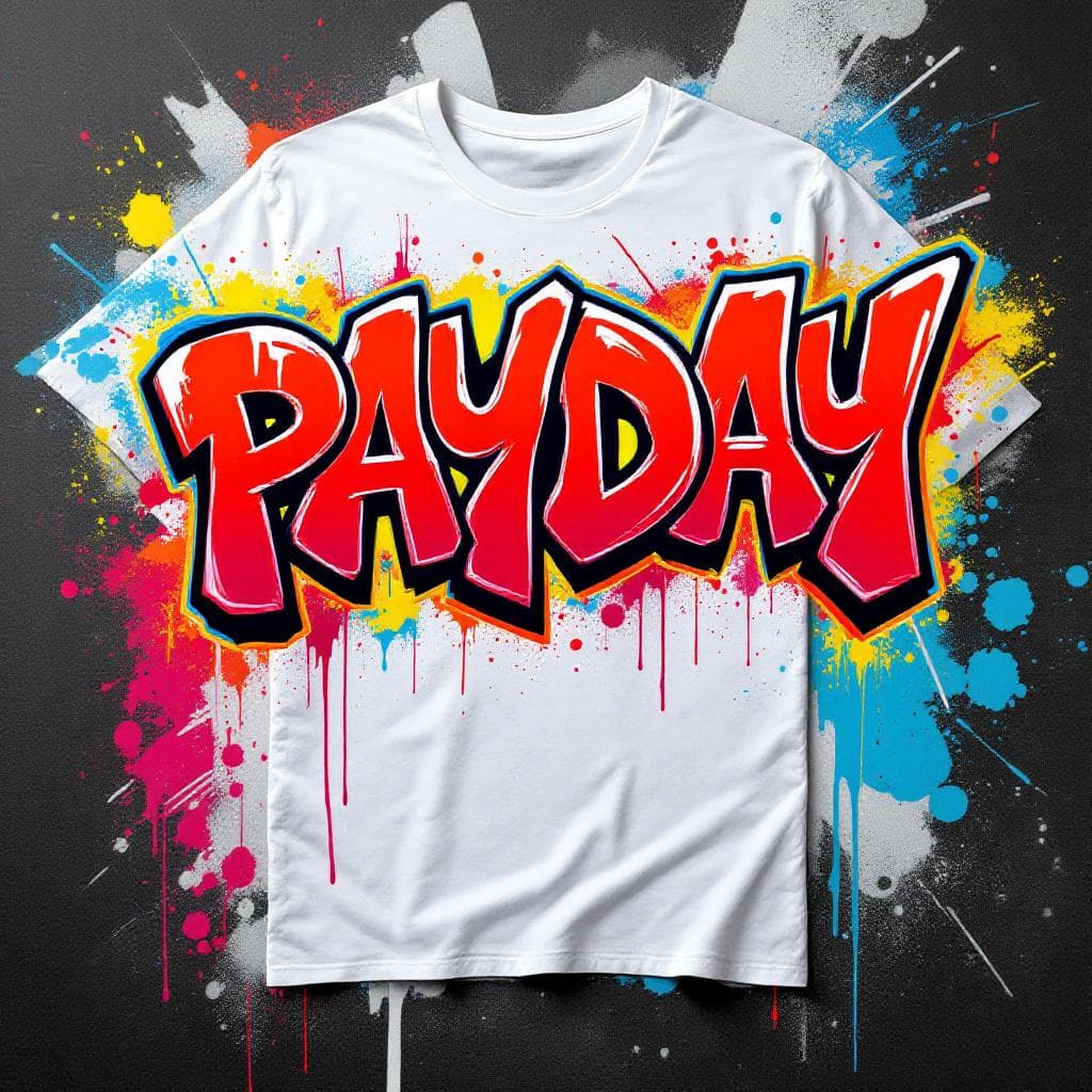 the text PAYDAY
