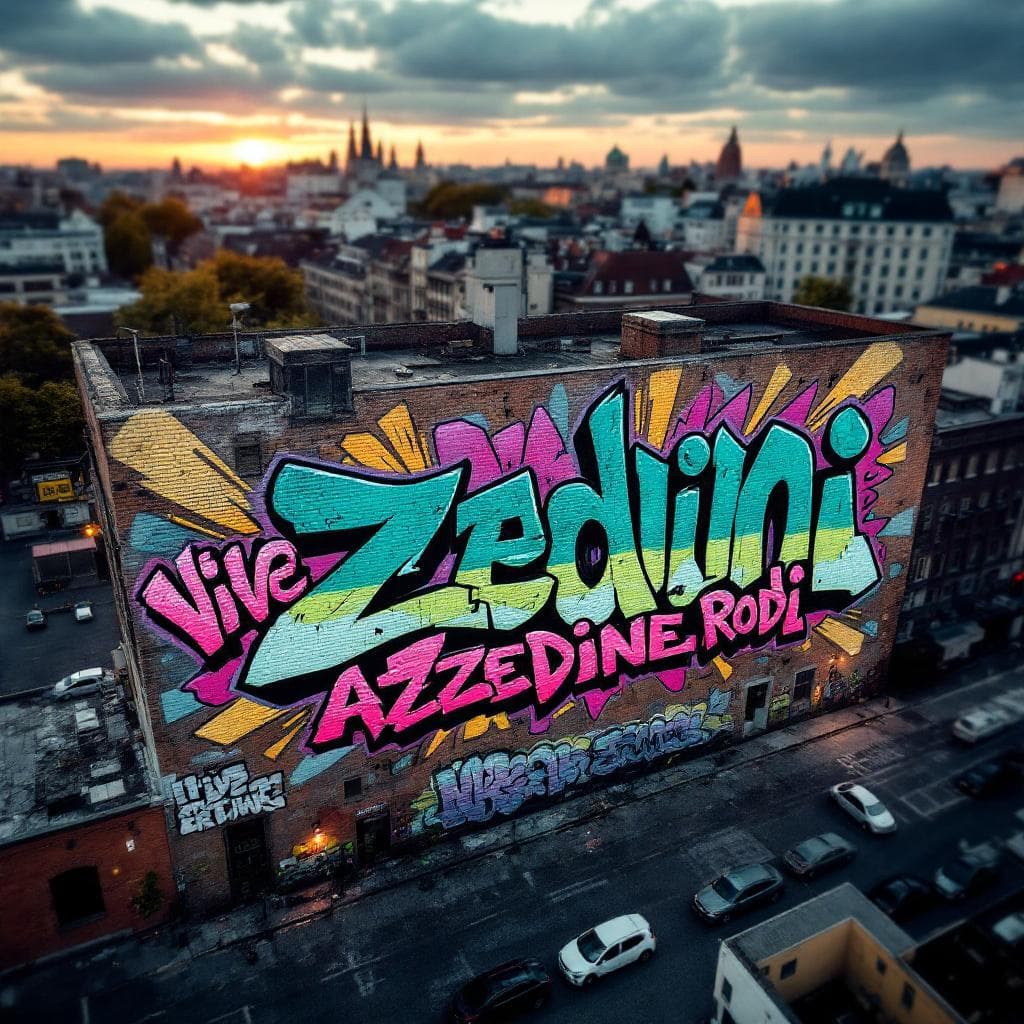 Vive Azzedine Rodi .. Berlin